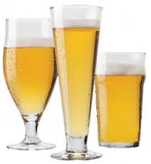 Beer glasses