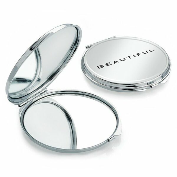Branded Double Compact Mirror 