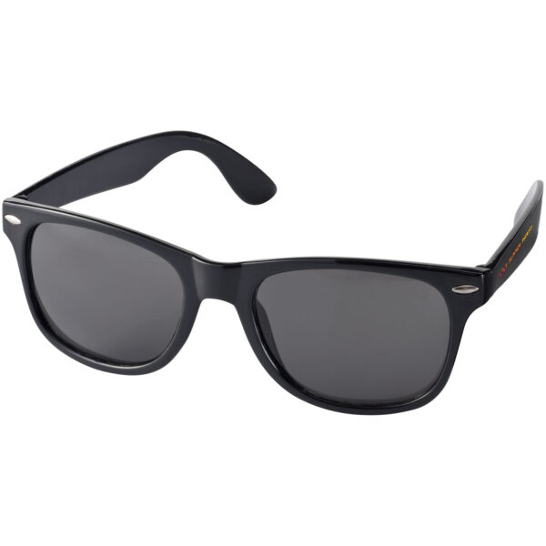 Sun Ray sunglasses – Solid black with logo