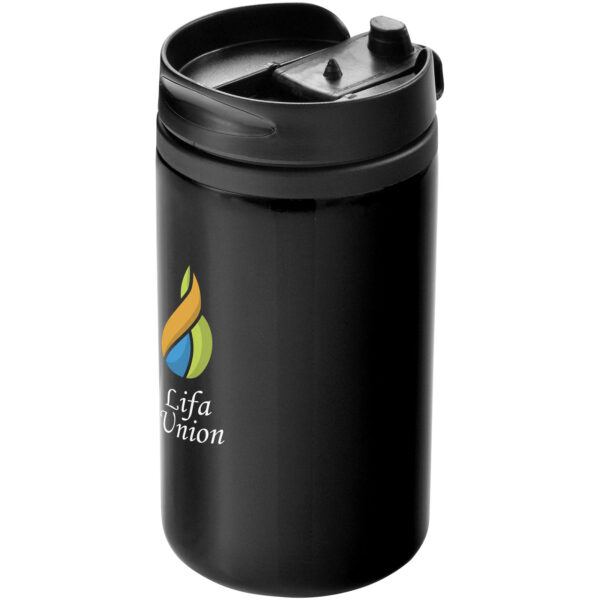 Mojave 250 ml insulated tumbler – Solid black with logo