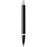 Parker IM ballpoint pen (blue ink) – Solid black back view