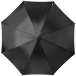 Arch 23" auto open umbrella – Solid black front view