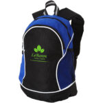 Boomerang backpack 22L – Royal blue with logo