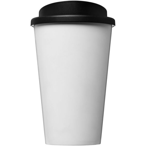 Brite-Americano® 350 ml insulated tumbler – Solid black front view