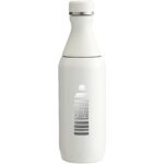Stanley All Day Slim 350 ml water bottle – Cream with logo
