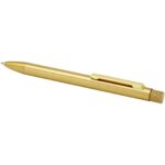 Beatriz recycled brass ballpoint pen (blue ink) – Gold extra view
