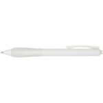 Lorena RABS ballpoint pen (black ink) – Transparent white front view