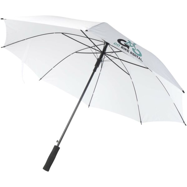 Ibi 27" umbrella – White with logo