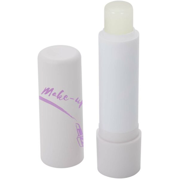 Eden vanilla lip balm – White with logo