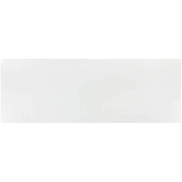 Q-Mat® desk mat – Solid black front view