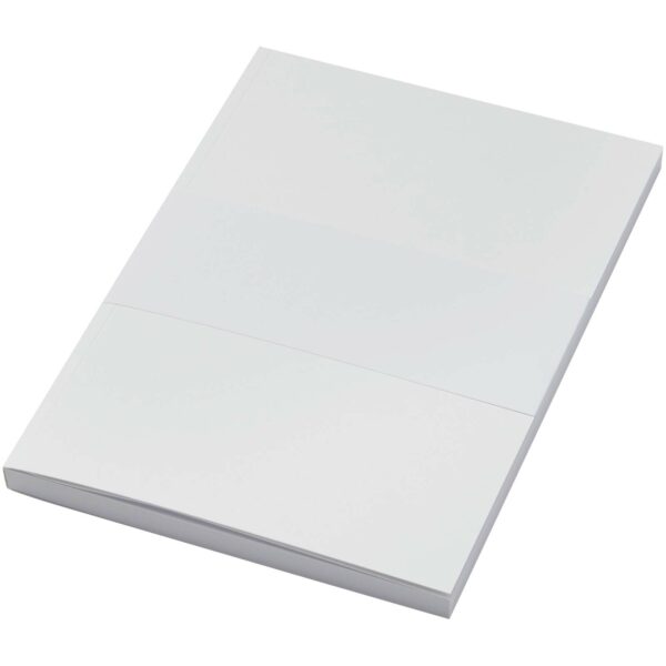 Novella Austen A5 soft cover notebook - 100 sheets – White with logo