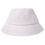 Melo GRS recycled terry sun hat – Lilac back view