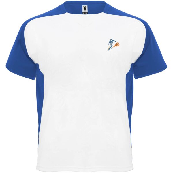 Bugatti short sleeve unisex sports t-shirt – White with logo