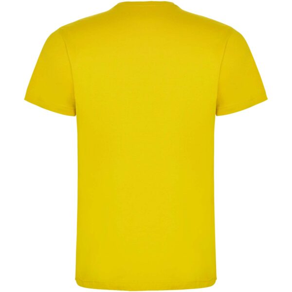Dogo Premium short sleeve men's t-shirt – Yellow back view